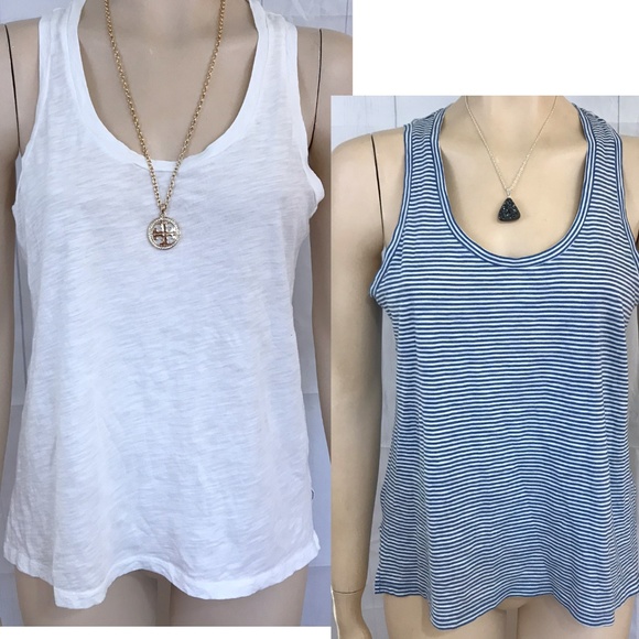 Madewell Tops - Madewell Tank top LOT 2 knit t-shirt sleeveless